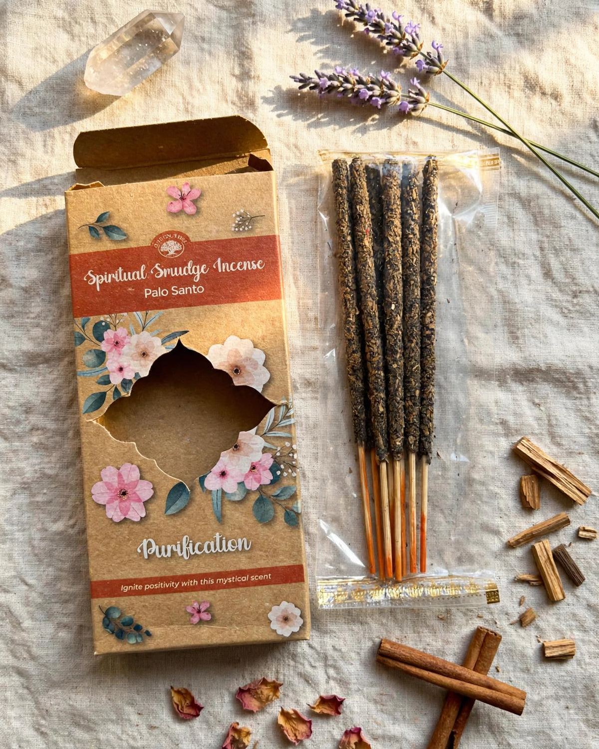 Palo santo (erdvių ir kūno valymui)