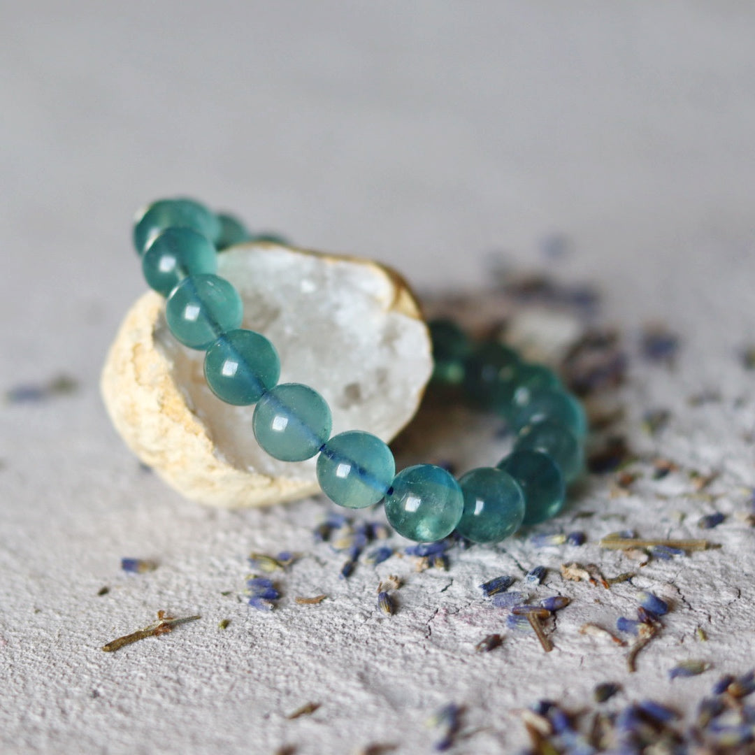 Mėlynasis fluoritas. Protas