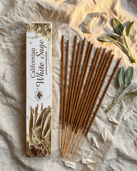 CALIFORNIAN WHITE SAGE | Apsivalymas ir Apsauga | Premium Masala