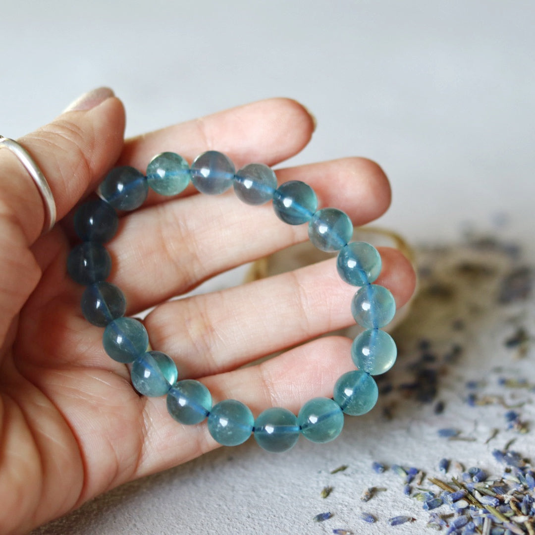 Mėlynasis fluoritas. Protas